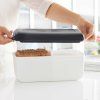 Tupperware chlebník, malý, junior, na chleba či pečivo.Mřížka condense control zavírání