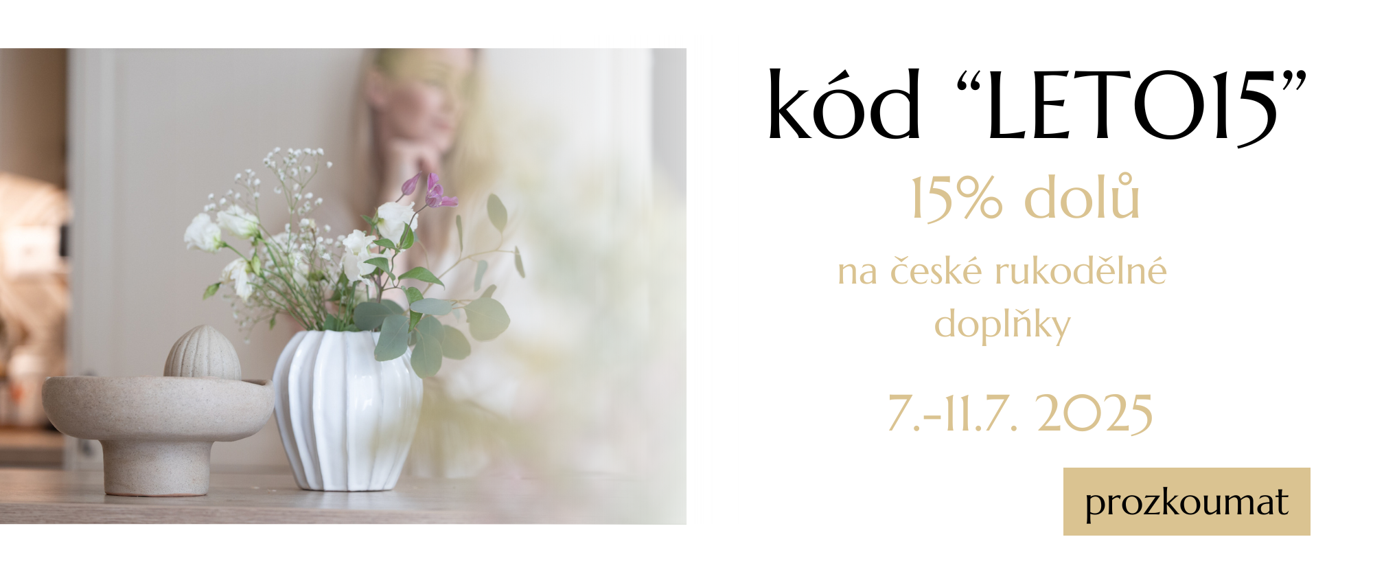 letní sleva 15%