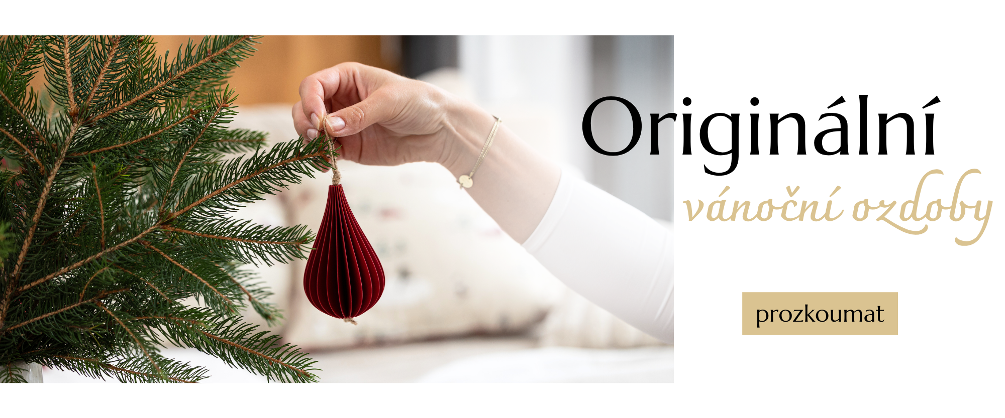 Vánočné 3D ozdoba červená