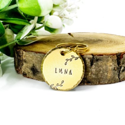 Známka pro psa Lístky