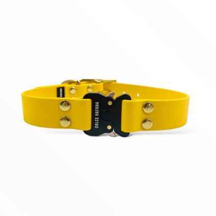 obojek tactical pro psa zluty 2,5 cm