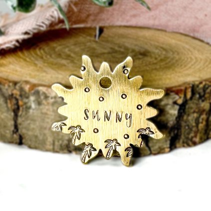 Známka pro psa Slunce