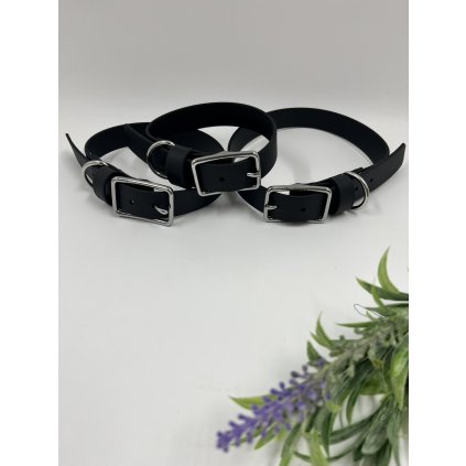 Tradiční obojek pro psa Mini 1.6 cm černá XXS 20 - 26 cm