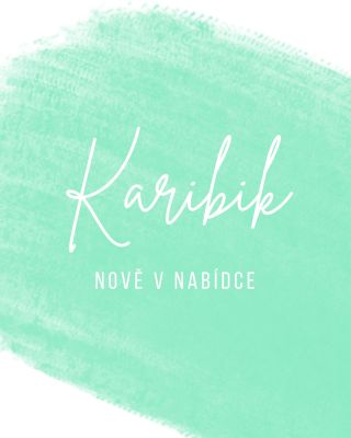 Nová barva Karibik na e-shopu ve všech šířkách a variantách 🏖