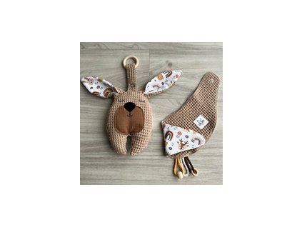 DYI Zajíček - zvířecí kamarád ušij sama