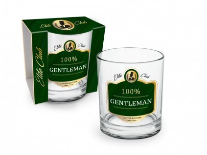 Sklenice na whisky 100% Gentleman 270 ml | Doleo.cz5908276492022 elite club szklanka whisky 100 gentlemen