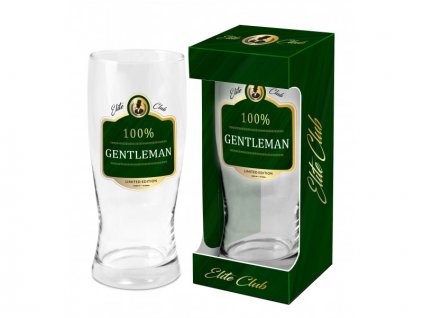 Sklenice na pivo 100% Gentleman 500 ml | Doleo.cz