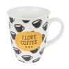 Porcelánový hrnek I Love Coffee 330 ml | www.doleo.cz