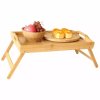 Servírovací stolek do postele bambusový 50 x 30 cm | Doleo.cz