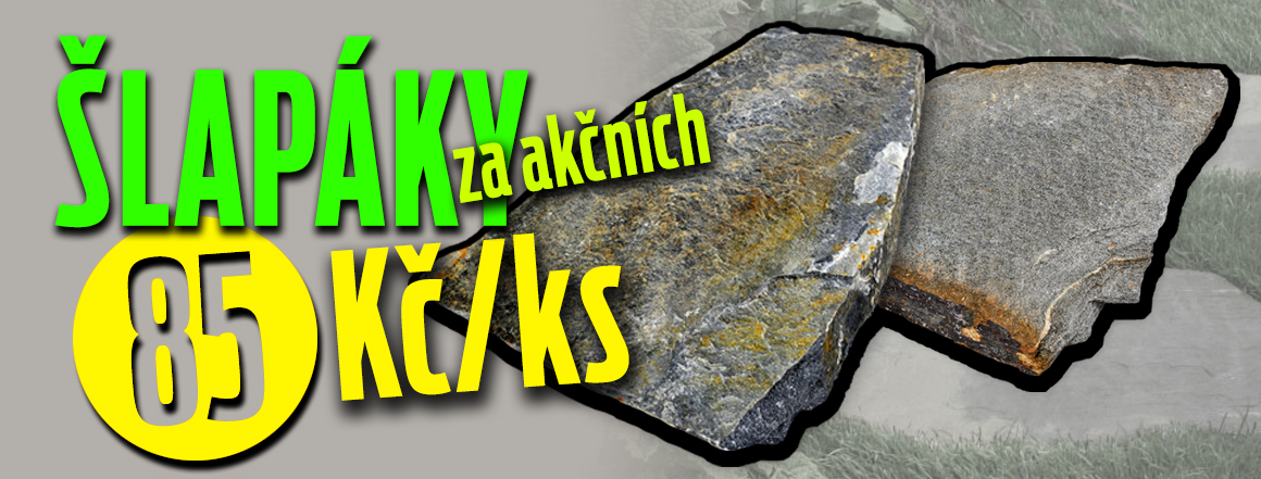 Slapaky, kus za 85 Kč