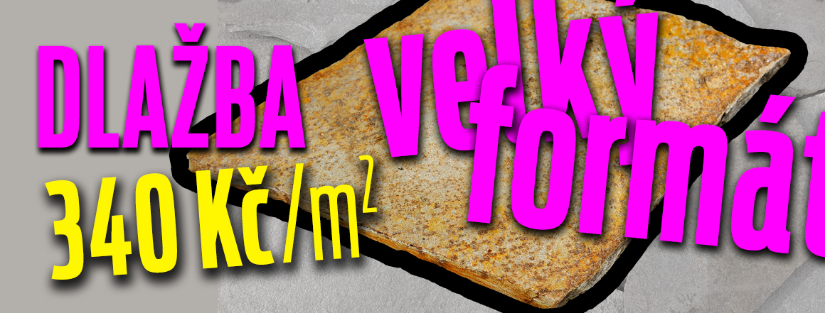 Velky format dlazba