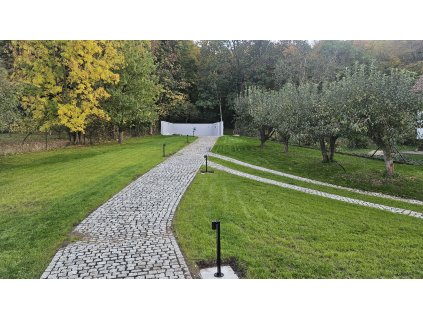 Žulová kostka 8-10 šedá hrubozrnná