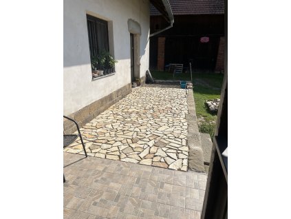 Rula zlato-bílá malá