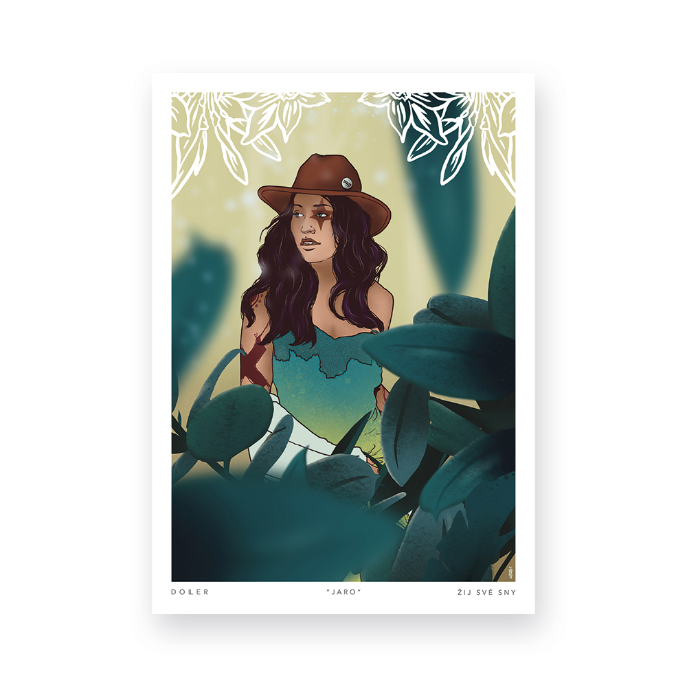 DOLLER Plakát Roční období Jaro A2