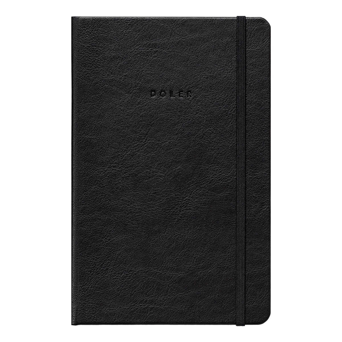 DOLLER Diář 12 klasik nedatovaný motivační / černý GER