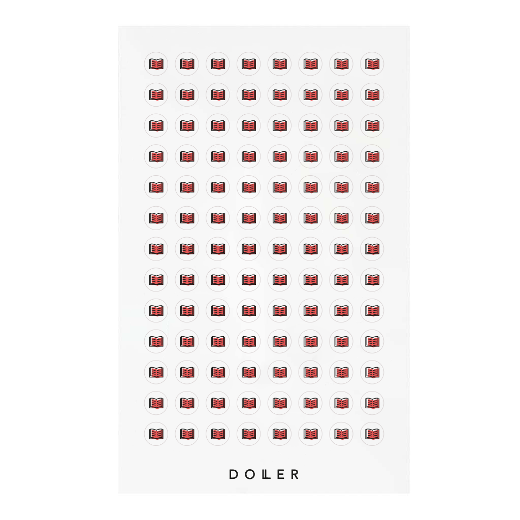 DOLLER Samolepky ČTENÍ