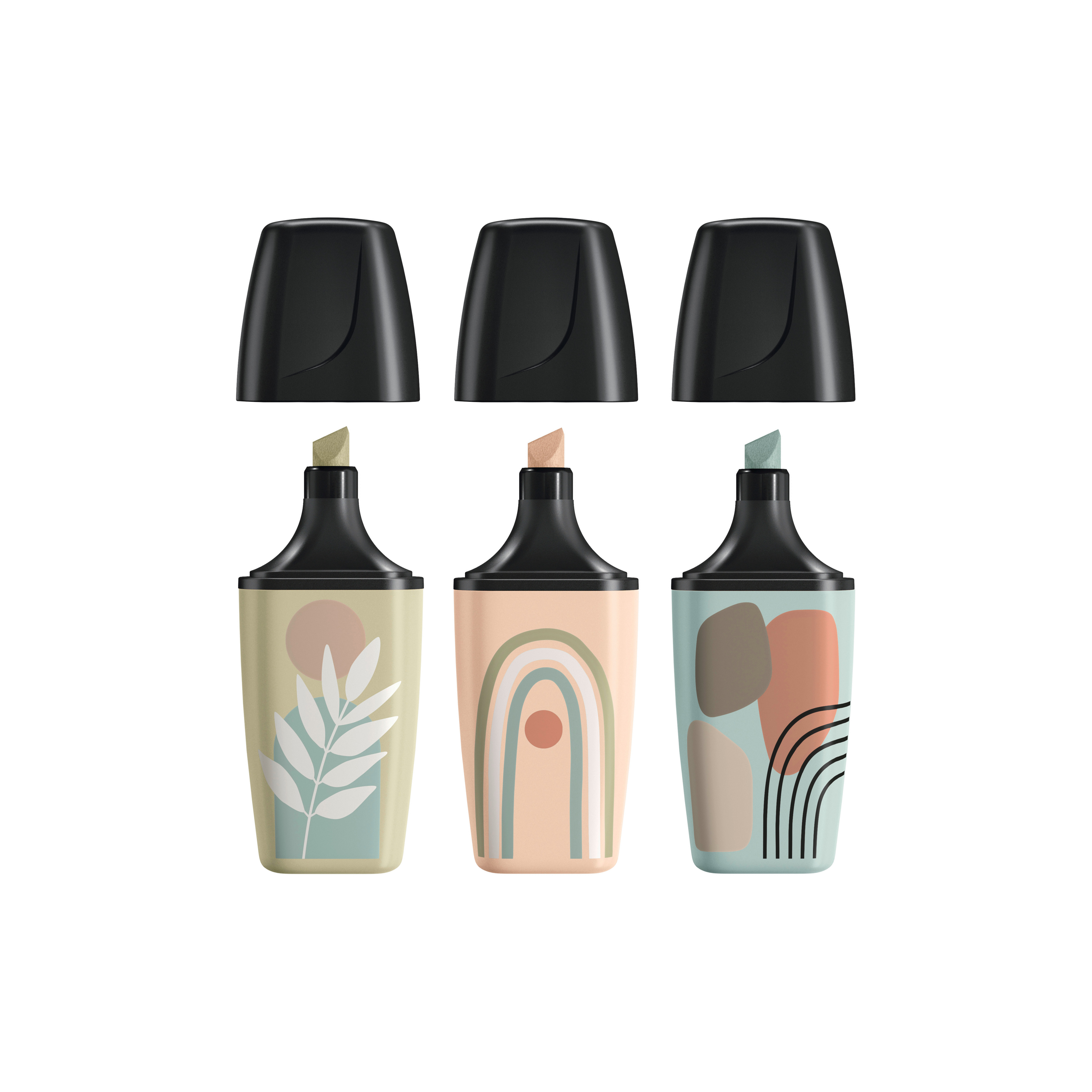 STABILO Boss Mini Naturevibes 3 barvy