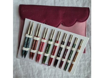 Sada jehlic KnitPro Dreamz Deluxe vyměnitelné 13 cm a 10 cm