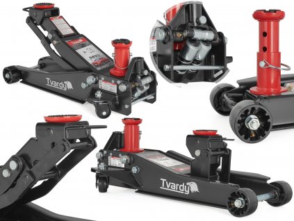 23475 pojizdny nizkoprofilovy hydraulicky zvedak 3t profi tvardy geko t00310