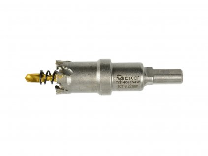 25418 korunkovy vrtak do kovu tct 22mm geko g39683