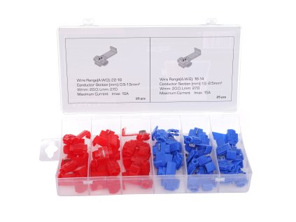 28251 sada samoreznych paralelnich rychlospojek 50 ks kraft dele kd10481