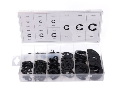 28257 sada vnejsich segerovych krouzku e clips 300ks kraft dele kd10484