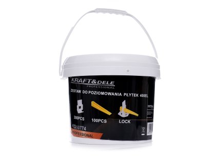 28455 vyrovnavaci system na obklady a dlazbu 100 klinku 300 klipsu 2 mm kraft dele kd10774