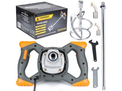 Elektrické míchadlo stavebních směsí PM MI 2600, Powermat PM0666 1