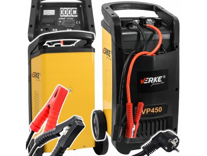 Nabíječka autobatérie – startovací vozík VP450, Verke V80019 1