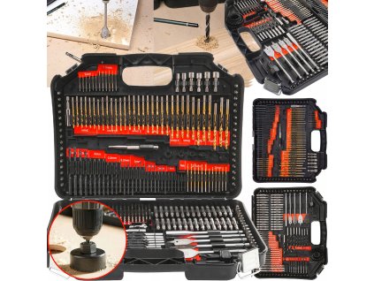 Sada bitů a vrtáků 246 ks, Verke V39206 1