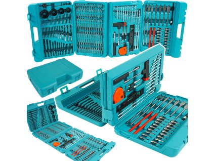 Sada bitů a vrtáků 217 ks, Verke V39205 1