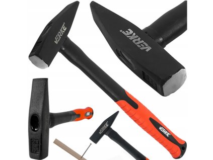 Kladivo zámečnické s rukojetí Fiberglass 400G, Verke V86542 1