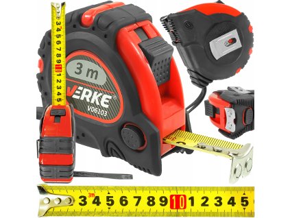 Metr svinovací 3mx18mm, Verke V06103 1