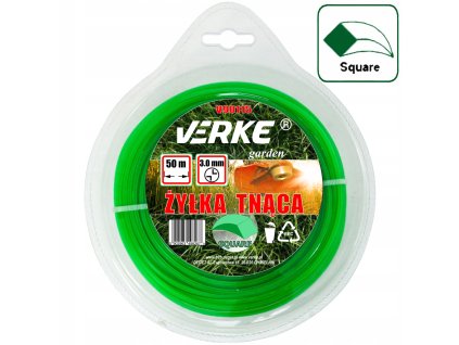 Žací struna do křovinořezu čtverec 3,0 MM 50 M, Verke V90115 4