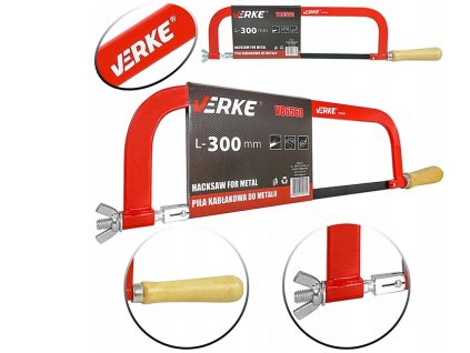 Ruční pila na kov 300 mm, Verke V86560 1