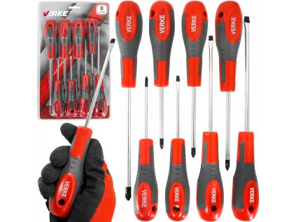 Sada šroubováků 8 ks Light Duty, Verke V86432 1