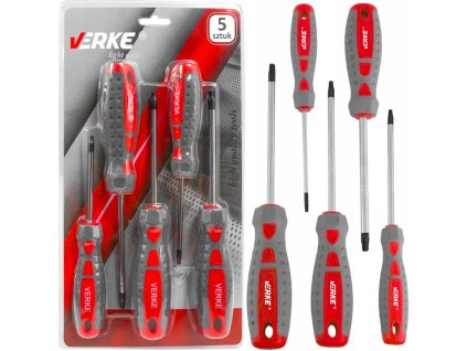 Sada šroubováků TORX 5 ks Light Duty, Verke V86433 1