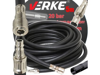 Vysokotlaká hadice 10X17 mm, 5 m, Verke V81356 1