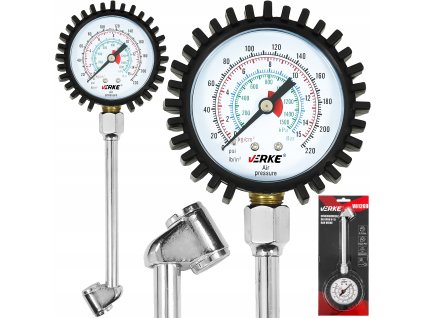 Měřič tlaku v pneumatikách 0 15 BAR, Verke V81269 1