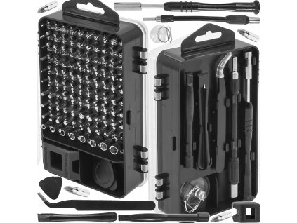 Sada precizních šroubováků a bitů 110ks, Verke V39207 1