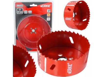 Bi metalový vrták do kovu 127 mm, Verke V05427 1