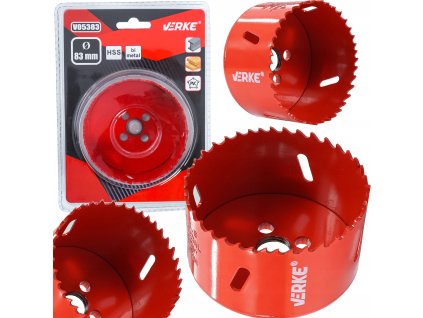 Bi metalový vrták do kovu 83 mm, Verke V05383 1