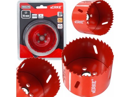 Bi metalový vrták 70 mm, Verke V05370 1