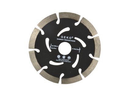 18785 kotouc rezny diamantovy segmentovy 125x10x22 23mm profi geko g00287