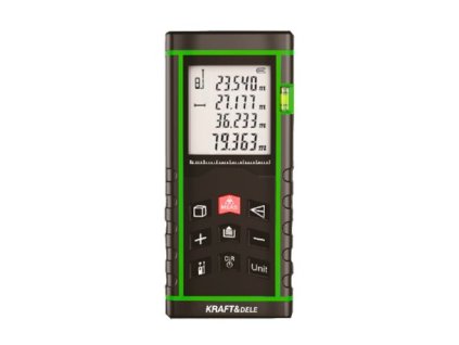 laserowy miernik cyfrowy dalmierz 80m kd10407