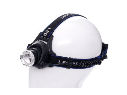 LED voděodolná čelovka Zoom a dosvit až 500 metrů, Kraft&Dele KD1244 1