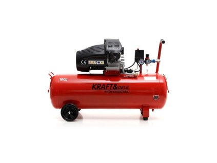 kompresor olejowy 100l 2 tloki kd1480 seperator