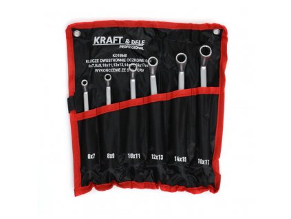 klucze dwustronnie oczkowe 6el kd10940