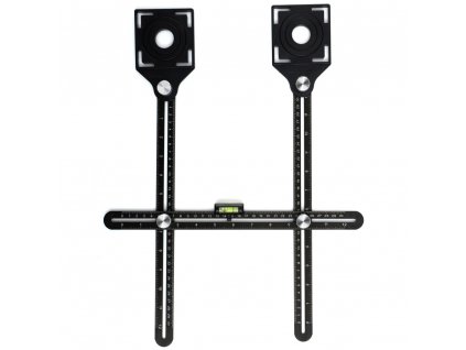 Šablony a stavební pravítka pro vrtání do obkladů, Tagred TA4116