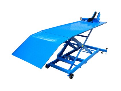 Zvedák motocyklů plošinový 450kg, Geko G02185 b